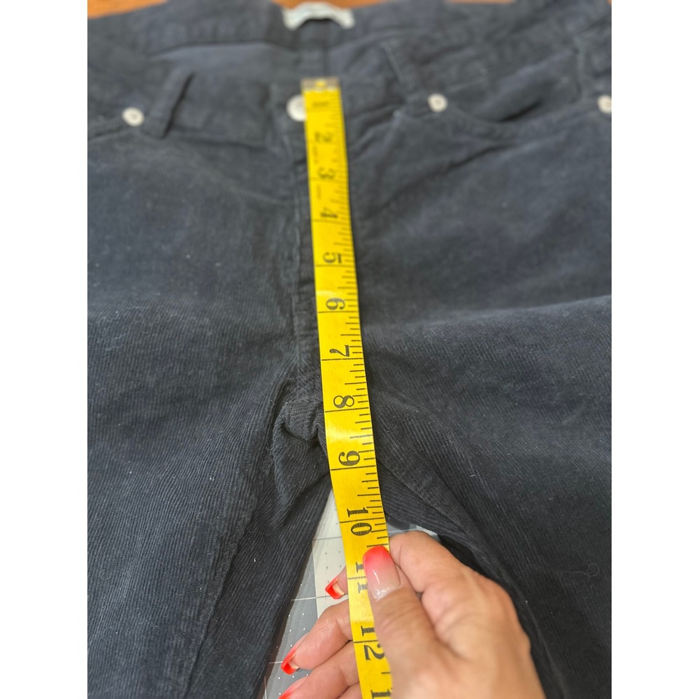 Zadig & Voltaire‎ Corduroy Pants Skinny Leg Dark Blue Casual Designer - Picture 12 of 14